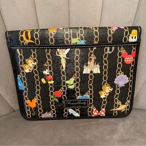✅ Dooney & Bourke Disney Parks*Charms*iPad/Tablet Padded Holder*19109D S165 11x9